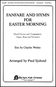 Fanfare and Hymn for Easter Morning SATB choral sheet music cover